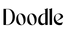 Black 'Doodle' logo on a white background